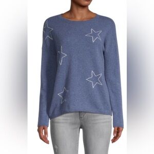 Saks Fifth Avenue 100% Cashmere vintage star sweater!
